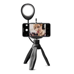 SBS - Állvány állvány Selfie fénnyel, vezeték nélküli kioldóval