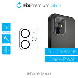 FixPremium Glass - Edzett üveg és hátsó kamera - iPhone 12 mini
