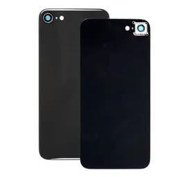 Apple iPhone SE (2nd Gen 2020) - Hátsó Ház Üveg + Hátlapi Kameralencse Üveg (Black)