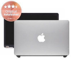 Apple MacBook Pro 13" A2251 (2020) - LCD Kijelző + Előlapi Üveg + Fedőlap (Silver) Original Refurbished