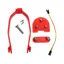Xiaomi Mi Electric Scooter 2 M365, Pro - 10" Kerékbetétes Készlet Sárvédőtartóval (Red)