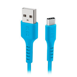 SBS - USB-C / USB Kábel (1.5m), kék