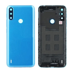 Motorola Moto E7 Power, E7i Power - Akkumulátor Fedőlap (Tahiti Blue) - 5S58C18231 Genuine Service Pack