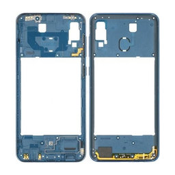 Samsung Galaxy A30 A305F - Középső Keret (Blue)