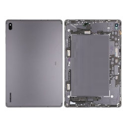 Samsung Galaxy Tab S7 FE 5G T736B - Akkumulátor Fedőlap (Mystic Black) - GH82-25745A Genuine Service Pack