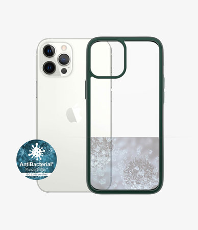 PanzerGlass - Tok ClearCase AB - iPhone 12 Pro Max, green
