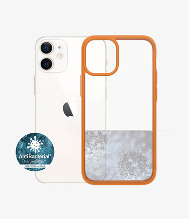 PanzerGlass - Tok ClearCase AB - iPhone 12 mini, orange