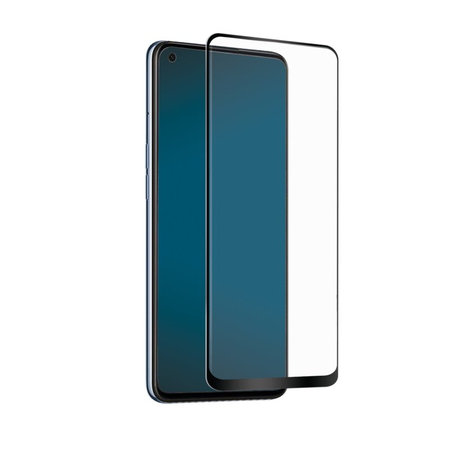 SBS - Edzett Üveg Full Cover - Oppo Reno 5 5G, fekete