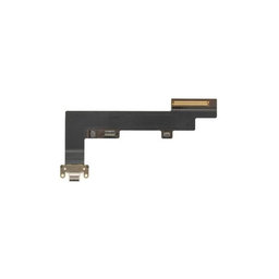 Apple iPad Air (4th Gen 2020) - Töltő Csatlakozó + Flex Kábel 4G Version (Black)
