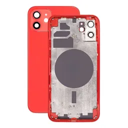 Apple iPhone 12 - Hátsó Ház (Red)