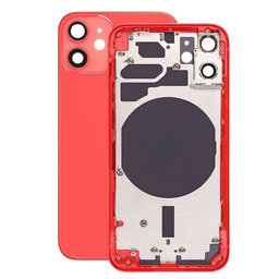 Apple iPhone 12 Mini - Hátsó Ház (Red)