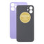 Apple iPhone 12 Mini - Hátsó Ház Üveg (Purple)