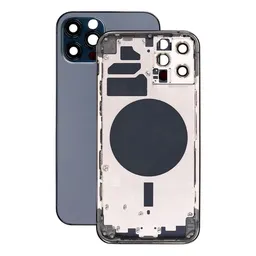 Apple iPhone 12 Pro - Hátsó Ház (Blue)