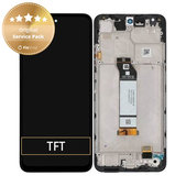 Xiaomi Redmi Note 10 5G - LCD Kijelző + Érintőüveg + Keret (Graphite Grey) - 5600020K1900 Genuine Service Pack