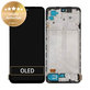 Xiaomi Redmi Note 10S - LCD Kijelző + Érintőüveg + Keret (Onyx Gray) - 5600020K7B00, 560002K7BN00 Genuine Service Pack