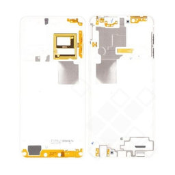 Samsung Galaxy A22 A225F - Középső Keret (White) - GH98-46652B Genuine Service Pack