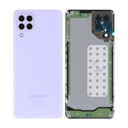 Samsung Galaxy A22 A225F - Akkumulátor Fedőlap (Violet) - GH82-25959C, GH82-26518C Genuine Service Pack