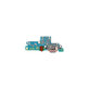 Sony Xperia 10 III - Töltő Csatlakozó + PCB Alaplap - A5034114A Genuine Service Pack