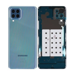 Samsung Galaxy M32 M325F - Akkumulátor Fedőlap (Light Blue) - GH82-25976B Genuine Service Pack