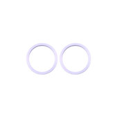 Apple iPhone 11, 12, 12 Mini - Hatsó Kamera Lencse Keret (Purple) - 2db