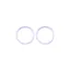Apple iPhone 11, 12, 12 Mini - Hatsó Kamera Lencse Keret (Purple) - 2db
