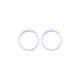 Apple iPhone 11, 12, 12 Mini - Hatsó Kamera Lencse Keret (Purple) - 2db