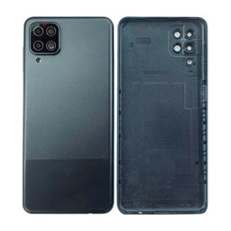 Samsung Galaxy A12 A125F - Akkumulátor Fedőlap (Black)