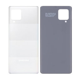 Samsung Galaxy A42 5G A426B - Akkumulátor Fedőlap (Prism Dot White)