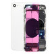 Apple iPhone SE (2nd Gen 2020) - Hátsó Ház Apró Alkatrészekkel (White)