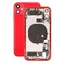 Apple iPhone 11 - Hátsó Ház Apró Alkatrészekkel (Red)