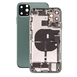 Apple iPhone 11 Pro Max - Hátsó Ház Apró Alkatrészekkel (Green)