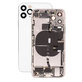 Apple iPhone 11 Pro - Hátsó Ház Apró Alkatrészekkel (Silver)