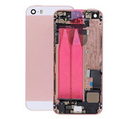 Apple iPhone SE - Hátsó Ház Apró Alkatrészekkel (Rose Gold)