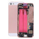 Apple iPhone SE - Hátsó Ház Apró Alkatrészekkel (Rose Gold)