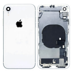 Apple iPhone XR - Hátsó Ház Apró Alkatrészekkel (White)