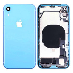 Apple iPhone XR - Hátsó Ház Apró Alkatrészekkel (Blue)
