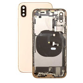 Apple iPhone XS - Hátsó Ház Apró Alkatrészekkel (Gold)