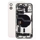 Apple iPhone 12 - Hátsó Ház Apró Alkatrészekkel (White)