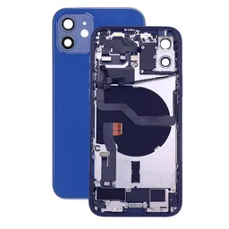 Apple iPhone 12 - Hátsó Ház Apró Alkatrészekkel (Blue)