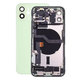 Apple iPhone 12 - Hátsó Ház Apró Alkatrészekkel (Green)