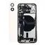Apple iPhone 12 Mini - Hátsó Ház Apró Alkatrészekkel (White)