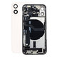 Apple iPhone 12 Mini - Hátsó Ház Apró Alkatrészekkel (White)