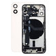 Apple iPhone 12 Mini - Hátsó Ház Apró Alkatrészekkel (White)