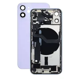 Apple iPhone 12 Mini - Hátsó Ház Apró Alkatrészekkel (Purple)