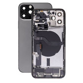 Apple iPhone 12 Pro - Hátsó Ház Apró Alkatrészekkel (Graphite)