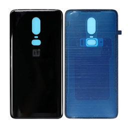 OnePlus 6 A6003 - Akkumulátor Fedőlap (Mirror Black)