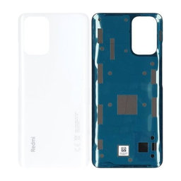 Xiaomi Redmi Note 10S - Akkumulátor Fedőlap (Frost White)