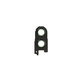 Samsung Galaxy Z Flip 3 F711B - Hatsó Kamera Lencse Keret (Phantom Black) - GH98-46759A Genuine Service Pack