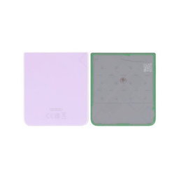 Samsung Galaxy Z Flip 3 F711B - Akkumulátor Fedőlap (Lavender) - GH82-26293D Genuine Service Pack