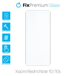 FixPremium Glass - Edzett üveg - Xiaomi Redmi Note 10 és 10S